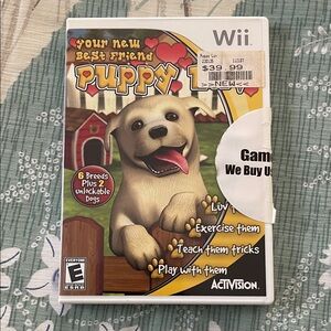Activision Your New Best Friend Puppy - Nintendo Wii Game